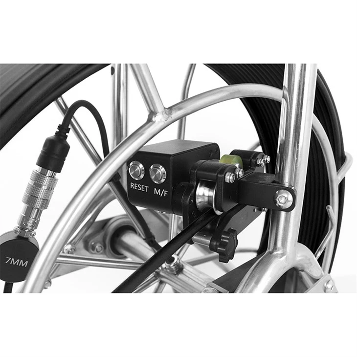 Push Rod Sewer Drain Pipe Camera