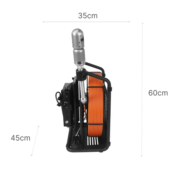 Pan Tilt Portable Drain Sewer Camera high quality