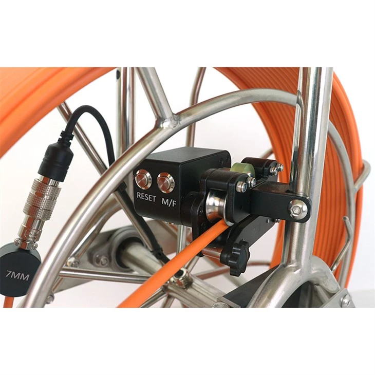 33mm Rotation 150m Push Rod Inspection Camera for Sewer & Pipeline Inspection best